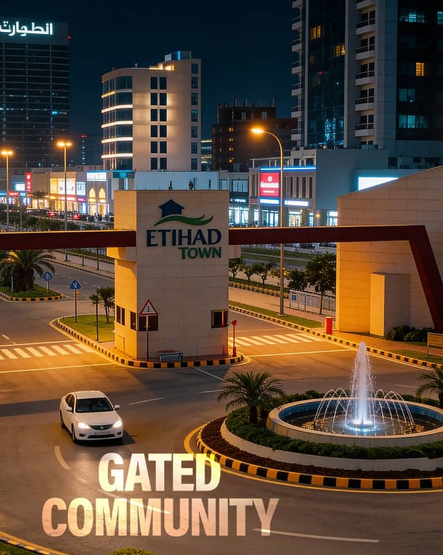 10 Marla Residential Plot For Sale in Etihad Town Phase 1 Lahore photo 2