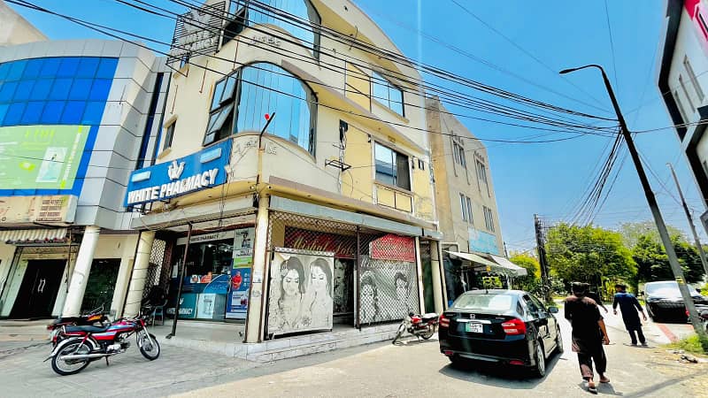 NFC 1 NEAR VALENCIA TOWN ) ---4 MARLA COMMERCIAL CORNER BUILDING FOR SALE IN NFC SOCIETY LAHORE in Lahore, Lahore