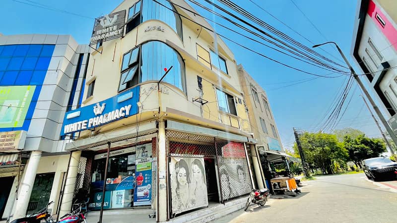 NFC 1 NEAR VALENCIA TOWN ) ---4 MARLA COMMERCIAL CORNER BUILDING FOR SALE IN NFC SOCIETY LAHORE photo 2