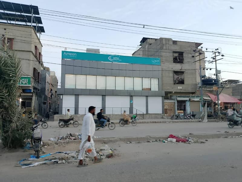RENTED BUILDING FOR SALE UBL BANK NEW KARACHI. photo 2