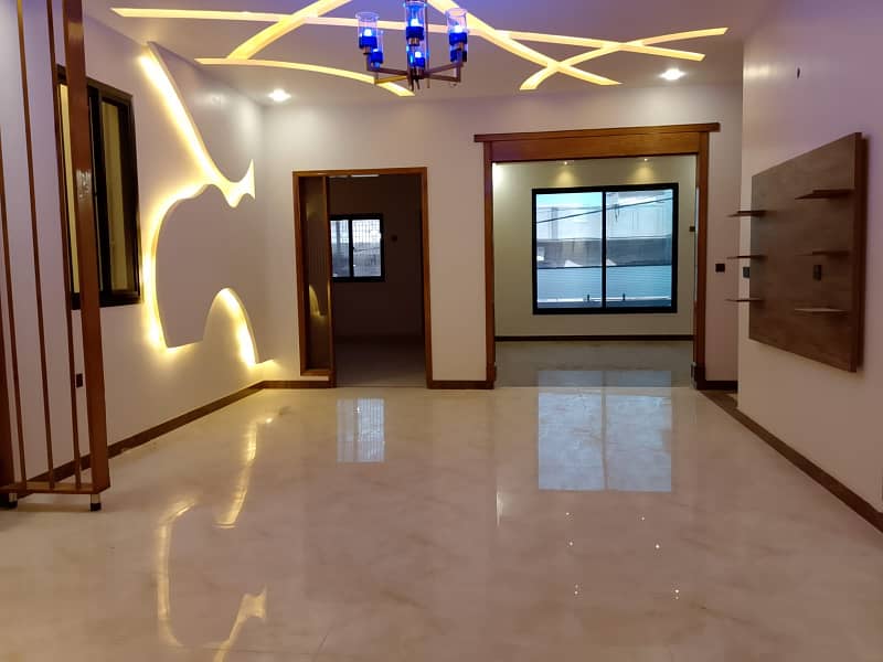Brand New 260 Yards 1st Floor 4 Bed D/D For Sale In Gulshan Block 1 in Gulshan-E-Iqbal Block 1, Karachi