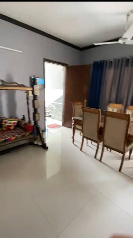 WELL MAINTAINED 2ND FLOOR PORTION FOR SALE WITH ROOF IN BLOCK 01, GULSHAN E IQBAL photo 10