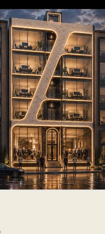 OFFICE BUILDING FRESH BOOKING BUKHARI COMMERCIAL MAIN 60 FEET ROAD DHA PHASE 6 in Bukhari Commercial Area, Karachi